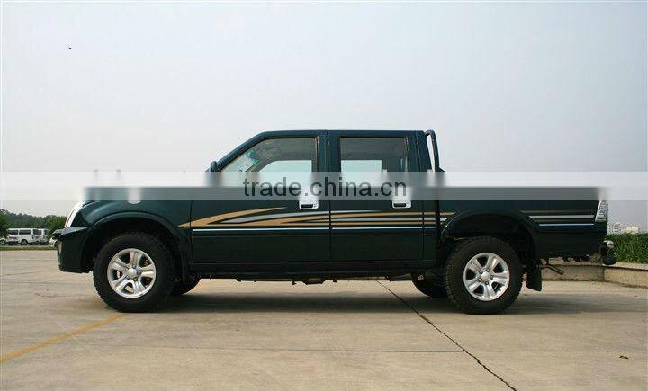 China-made Jinbei High Power Diesel Pickup Trucks/Double Cabin Pickup Truck With 4JB1 engine