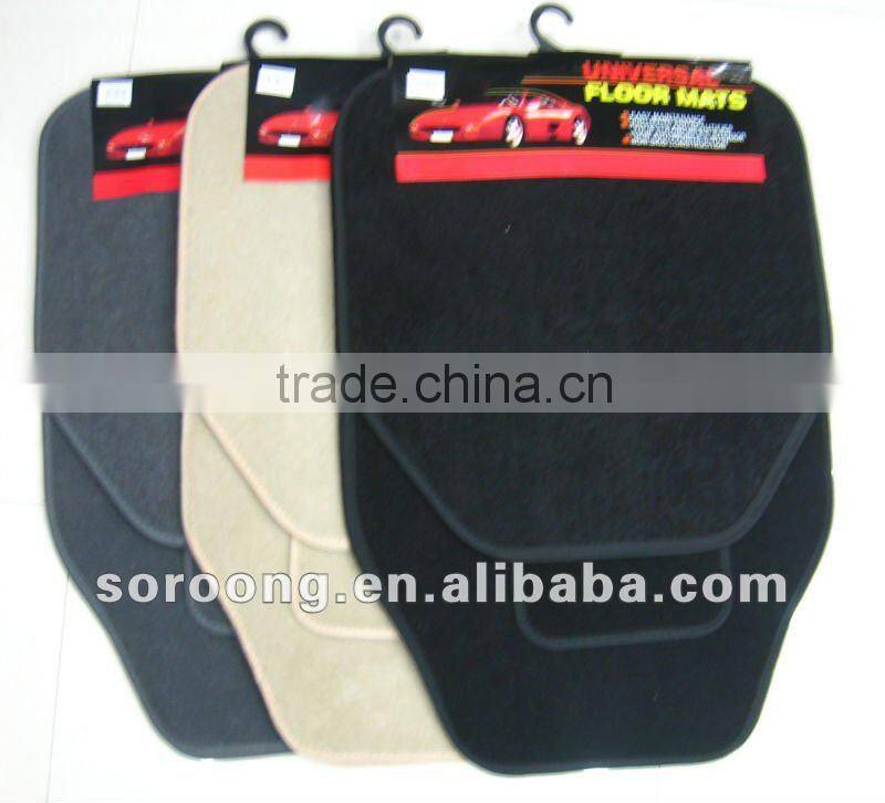Hot Sale Non Skid PVC Car Carpet Floor Mats Wholesale