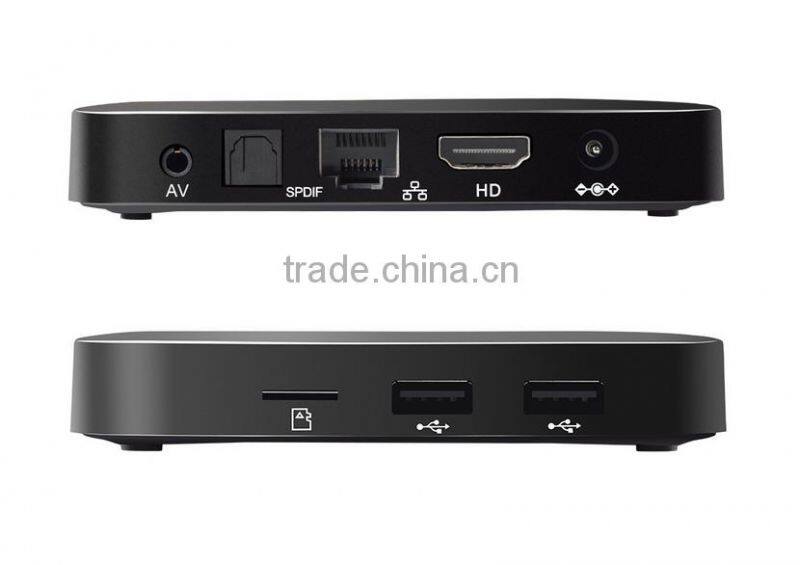 2016 Amlogic s905x A53 quad core 2g 8g Android 6.0 Marshmallow full hd 4k android tv box