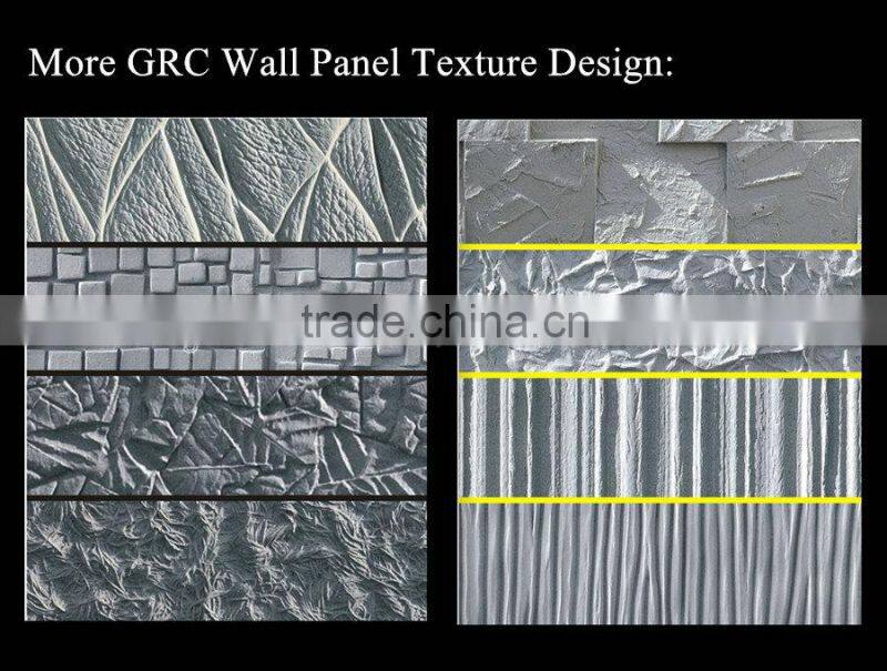 durable building material glass fiber reinforced concrete GFRC panels