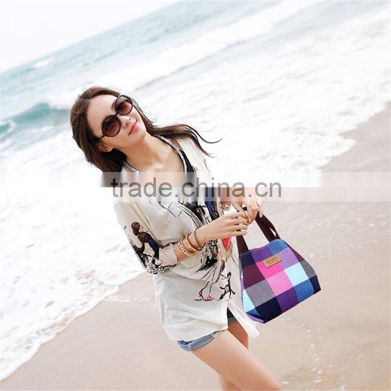 Custom Handbag Women Canvas Bags Bohemia Beach bag small Shoulder Bags Women Canvas Handbags
