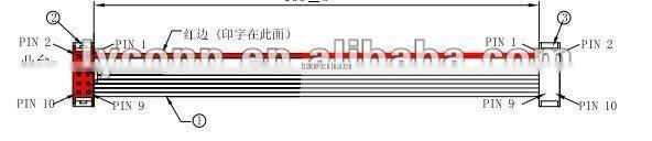 2.54mm IDC Flat Cable Assemblies