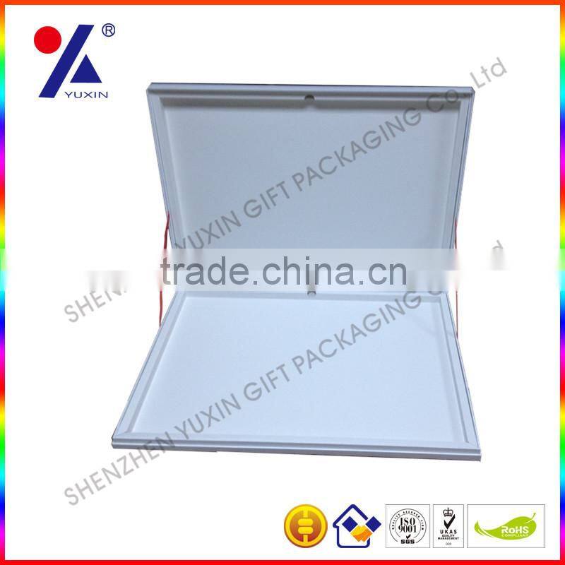 Rigid cardboard paper packaging box dress packaging box apparel packing box luxury dress packag with customized prinitng