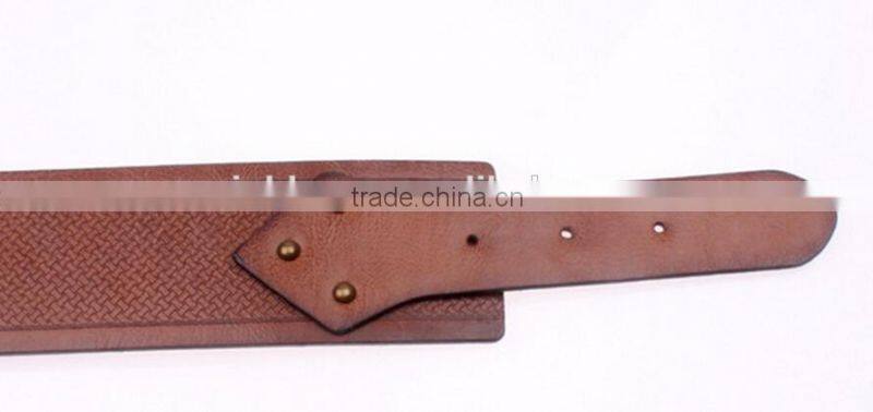 brand fashion ladies and women all-match decoration needle buckle elastic brown wide waist belt