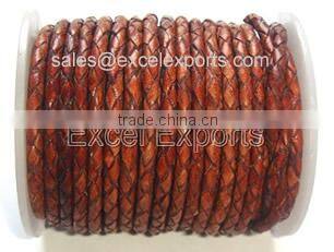Round Stitch Leather Cords