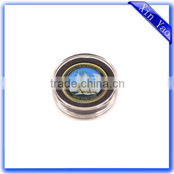 Wholesale high quality custom logo engraved hard enamel gold UK coin