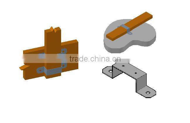 house roof wooden ceiling steel frame