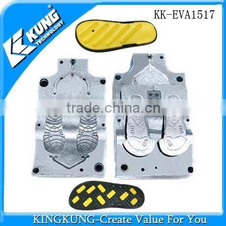 Single color man EVA injected shoes sole mould 1 mould 1 pair