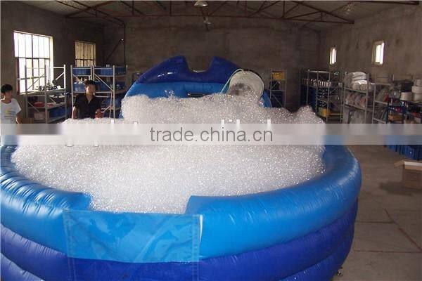 Inflatable foam party pool/ inflatable foam pit/ inflatable bubble bath pool for sale