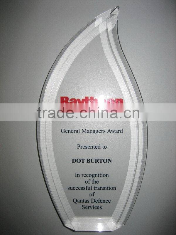 Fashionable Crazy Selling star shaped acrylic award trophy