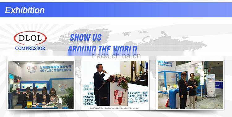 Dry oil-free screw compressor series safe and reliable