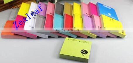 Sticky Notes Set Fashion Sticky Notes Hot Selling Promotional color Memo Pad