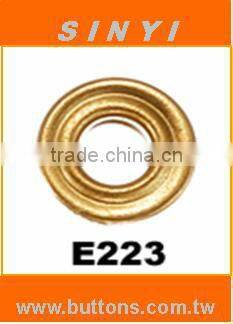 Pattern Shape Eyelet (Grommet), Round Shape Eyelet like Washer shape