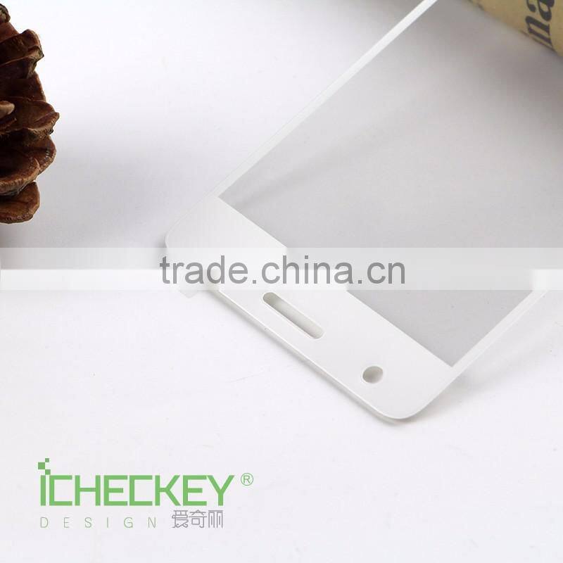 0.33mm full cover 2.5D Silk printing color tempered glass screen protector for Lenovo ZUK Z2