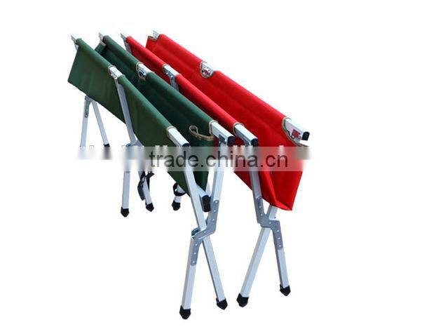 OEM Wholesale Lightweight Military Outdoor Aluminum Folding Bed