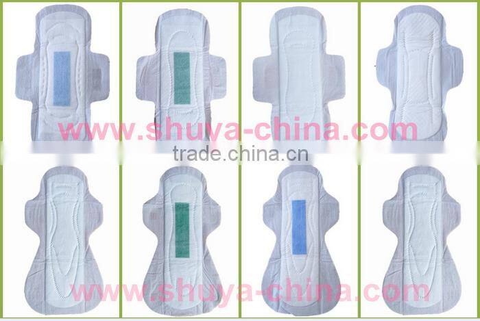 free sample brand name sanitary napkin with anion