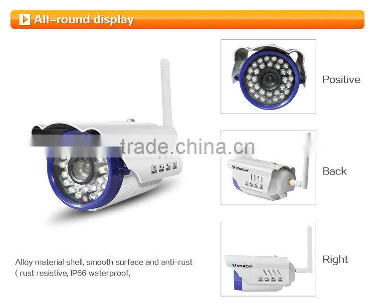 VStarcam C7815IP 1.0mp wireless web security Plug and Play with 15m IR distance ONVIF cctv ip wireless camera