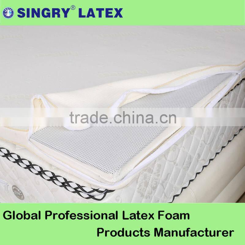 Bamboo charcoal natural latex Mattress Topper