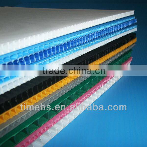 PP corrugated plastic sign material