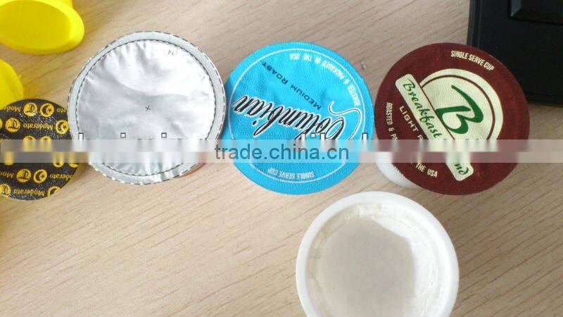 Auto coffee cup filler sealing machine