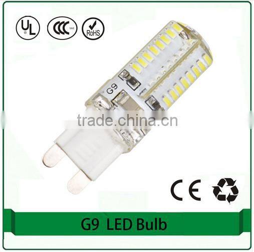 Wholesale G9 LED lamps 3W MINI Crystal Bulb SMD Crystal light cool white warm white led corn light