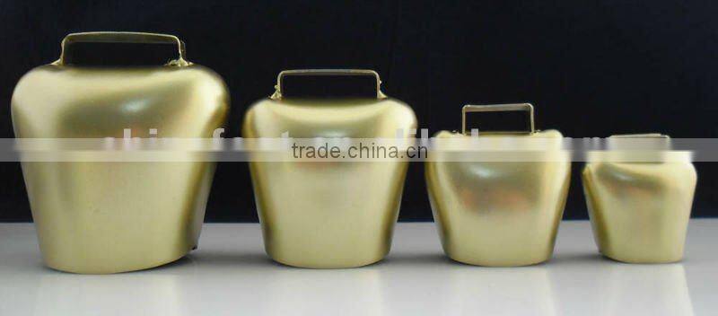 1.5inch schweiz kuhglocke A4-C028 in colorful painted with logo and strap keychain as souvenirs (E483)