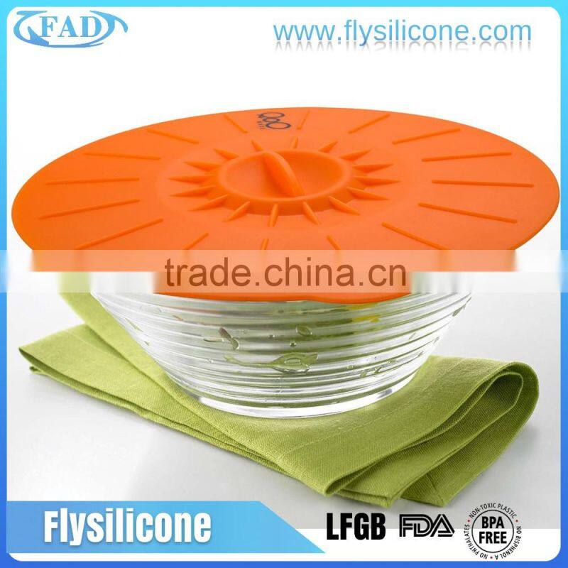 Stocks & Eco Friendly Products Lids BPA free Silicone Suction Cup Lids