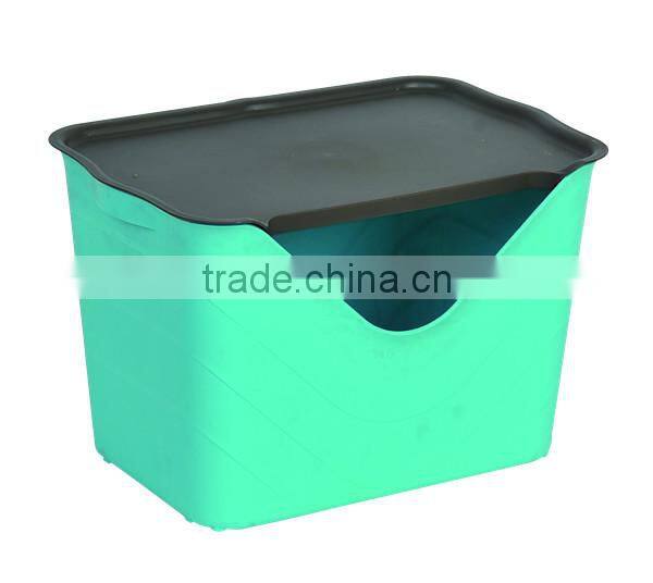 Colorful and New Style Plastic Storage Bin with Lid