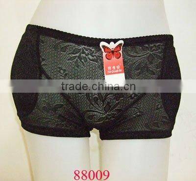 2014 new products hot sexi beautiflul tracery with cotton pads sexy ladies' Push up Panty