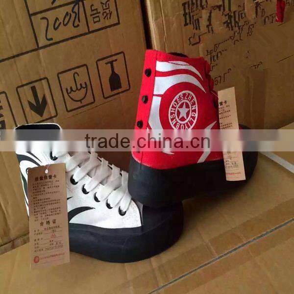 2016manufacturer canvas shoes for men top brands with newest designs