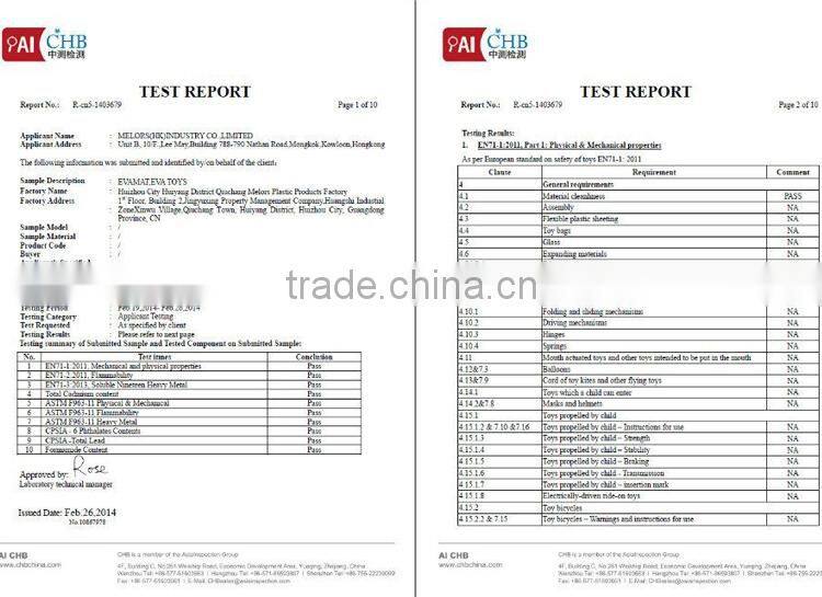 EVA Foam Sheet high density foam blocks
