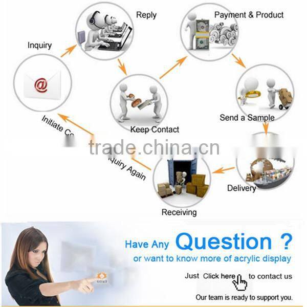 High quality Personality Eco-friendly acrylic sign holder 8.5x11