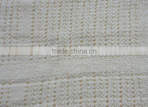 70*90cm 100% Cotton Hole Design Baby Breathable Blanket