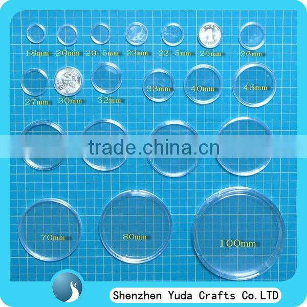 Hot sale! Custom commemorative coin/ metal coin box making coin capsules