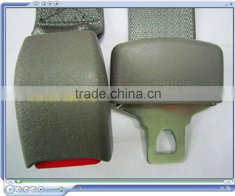 simple two point safety belt buckle