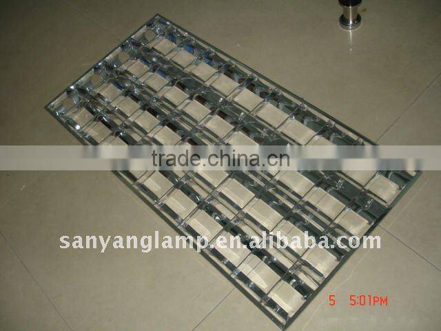 T8 3x36W recessed grille lighting fixture