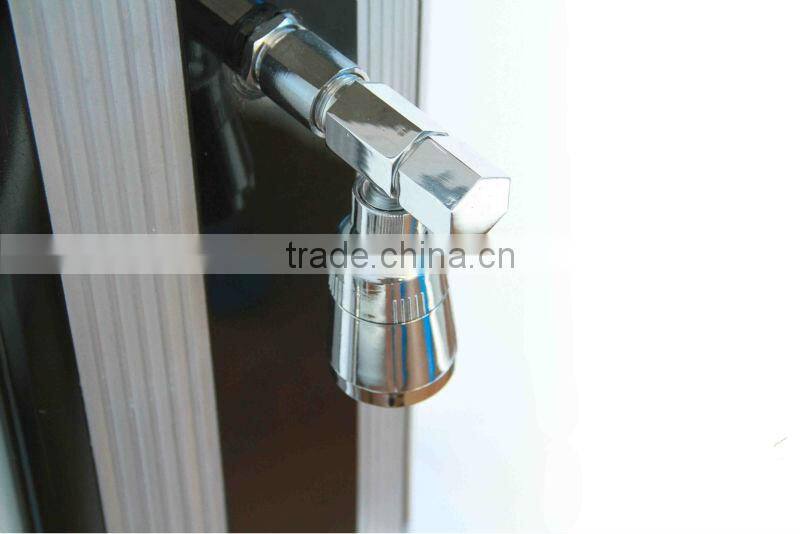 Garden Aluminum Solar Shower PVC Outdoor Shower Hot Cold Outdoor Shower