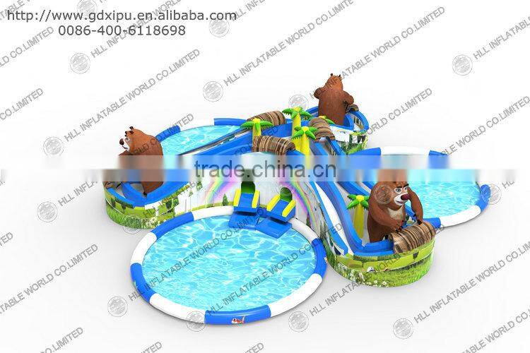 2015 New design Inflatable commercial water park equipment for sale