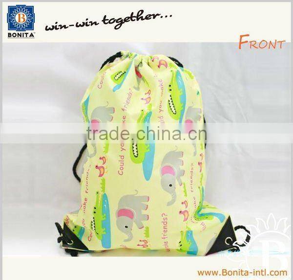 Promotion drawstring backpack, shoes drawstring bag