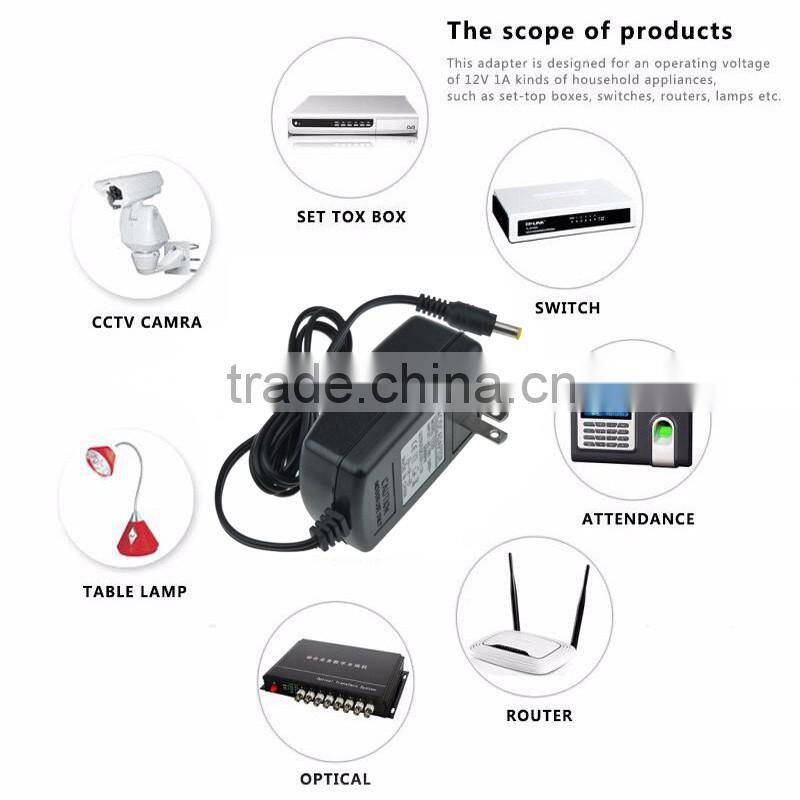 Wall mount dc power supply 12v 2.5a adaptadores