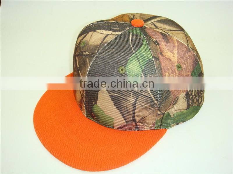 Advanced equipments made customized embrodiery cheap black flat visor cap hat