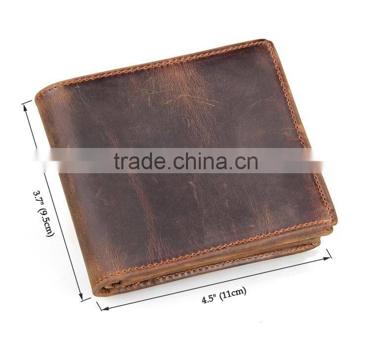 Factory Sale man leather wallet