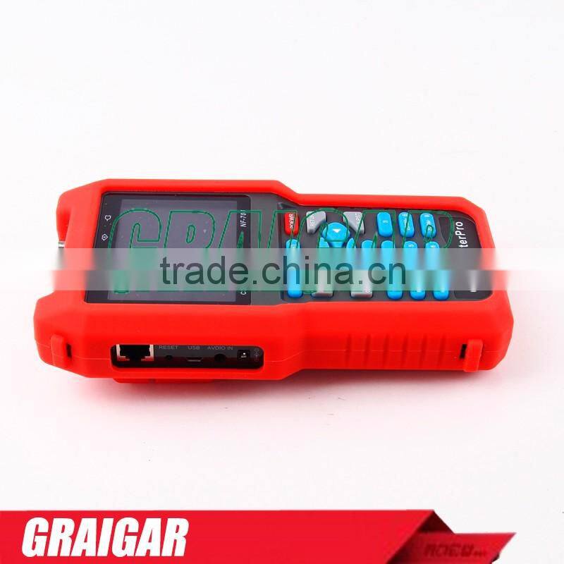 NF-704 CCTV Monitor Tester with Trace and locate RJ45 BNC and other metal cables wiremap for RJ45 and BNC