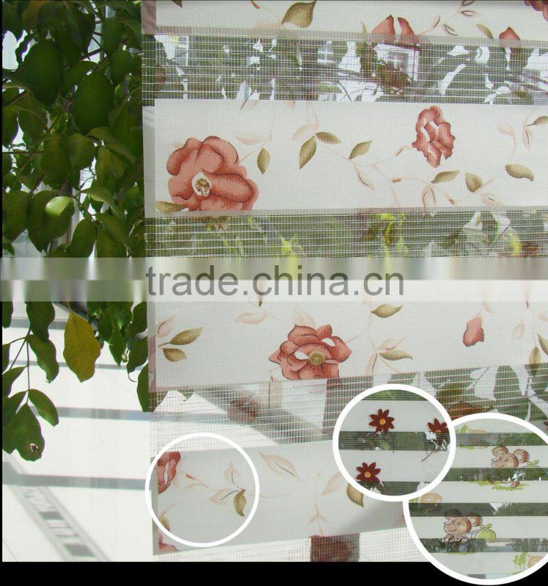 zebra fabric for auto window curtain