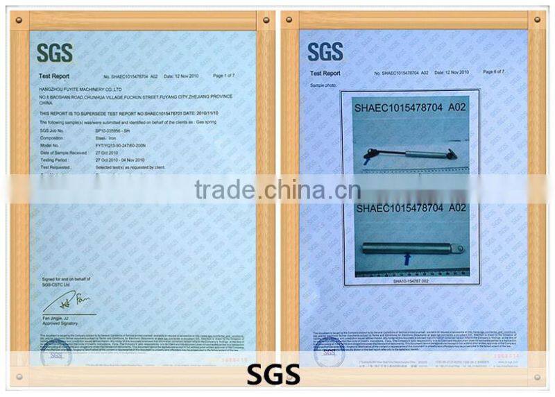 High quality lockable gas spring for chair angle ajust ( ISO9001:2008)