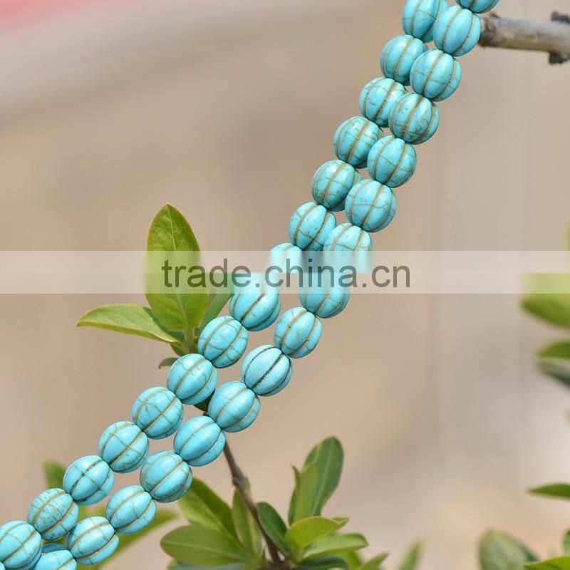 10mm unique special large size spacer beads turquoise wedding decorations