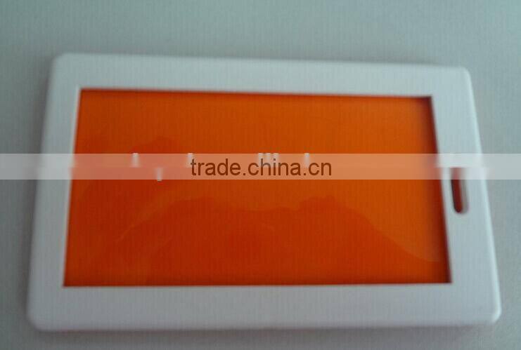 Full Color Print hard plastic Luggage Tag