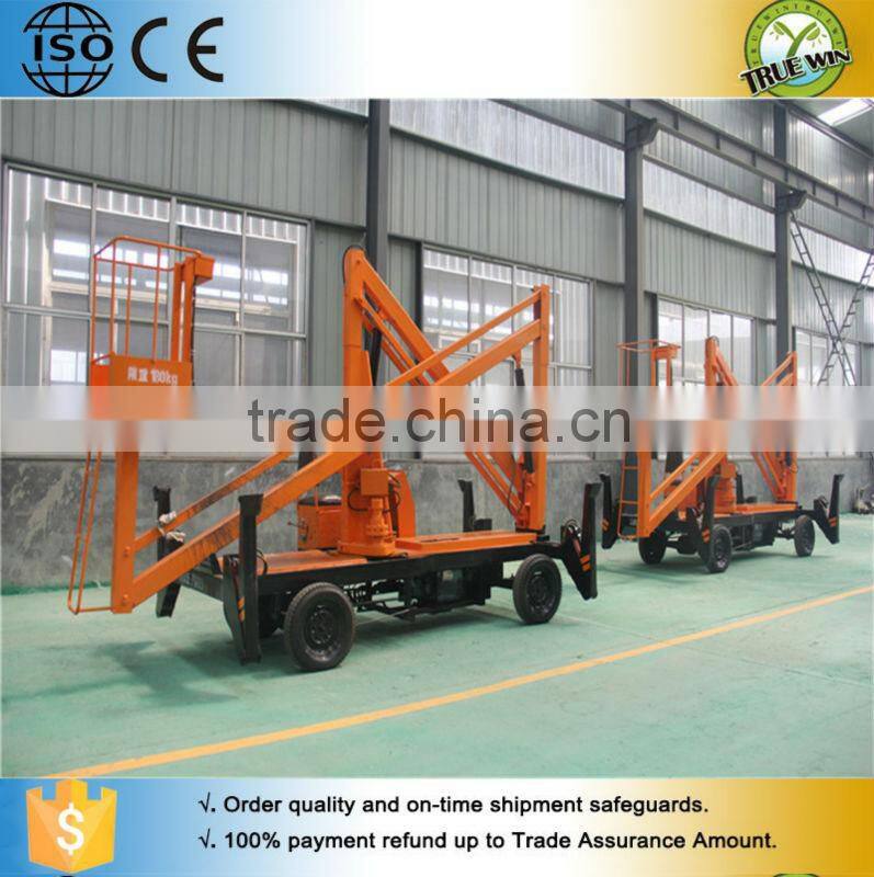 Truewin truck mounted boom lift price mini boom lift