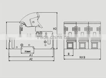 RT18-125 Cylindrical Fuse Holder