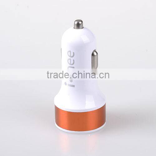 Convenient travel charger imee 2.1A compact car charger for mobile devices